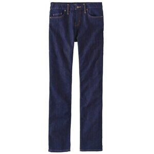 Patagonia Performance Straight Jeans 26 Dark Denim Stretch EUC